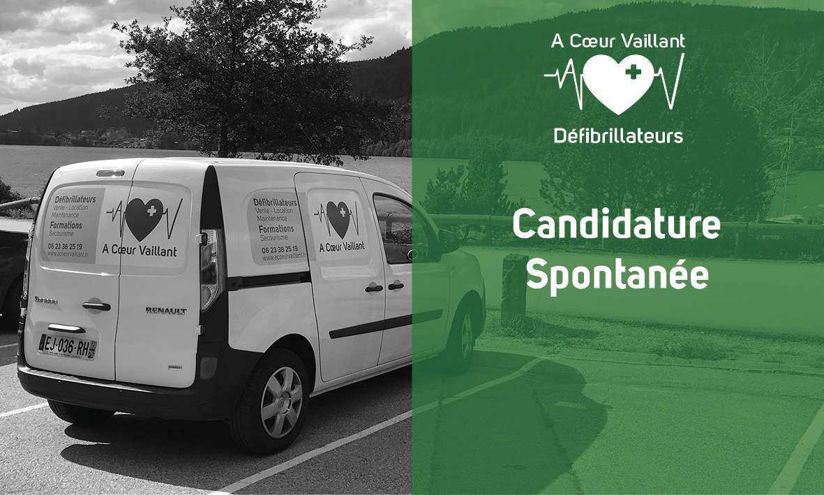 candidature spontanée A Coeur Vaillant Défibrillateurs candidature spontanée A Coeur Vaillant Défibrillateurs